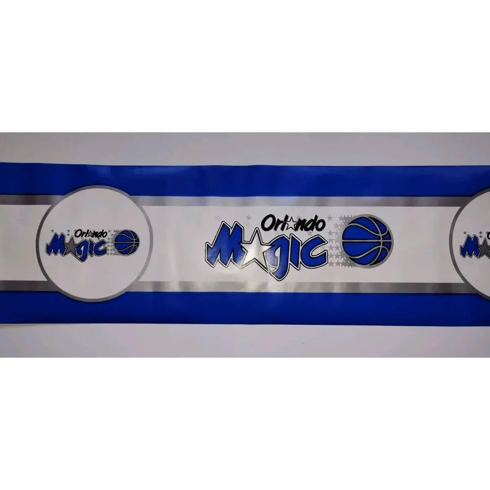 Teamworks Wall covering Pre-pasted Wall Border - Orlando Magic - 5 Yds - 7 in